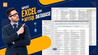 How to Import Excel Data into MySQL database using phpMyAdmin