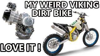 My new dirt bike Husaberg FX450 is wonderfully weird - introduction and details