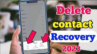 delete contact number recovery in 2023 || delete mobile number recovery Tamil 