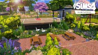 Sims 4 Landscaping Tutorial - Step by Step Park Build (No CC)