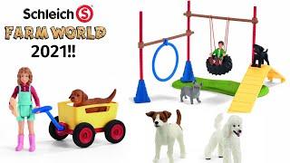 Schleich 2021 Dogs Figurines and Dogs Playsets | Schleich Farm World 2021