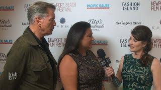 Keely Shaye Brosnan & Pierce Brosnan Chat with Brigid Boden IrishETV About Movie Poisoning Paradise