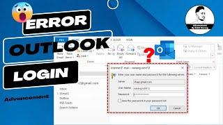 Outlook Login Error | Password Popup | Rohit Narang