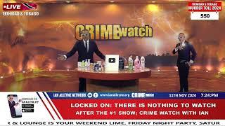 MONDAY 11TH NOVEMBER 2024 - CRIME WATCH LIVE