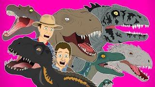  Entire JURASSIC WORLD THE MUSICAL Animated Song Series