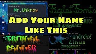 How to Add Your Name,Title In Kali Linux ‍ Terminal #2021 #kalilinux #unknow_the_hacker