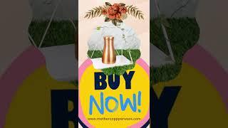 Sugar Pot / Carafe / Bed Side Bottle | Mother Copperware #video #viral #trending #subscribe #shorts