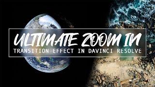 Space to Earth Ultimate Zoom In Transition Effect - DaVinci Resolve 16