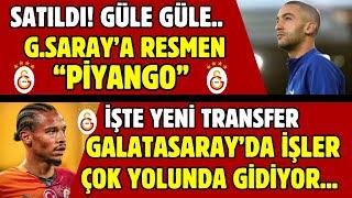  SATILDI! GALATASARAY'A RESMEN PİYANGO! HAKİM ZİYECH..   🟡