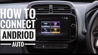 How to connect android auto in 2020 kwid | detail video || zebss vlogs