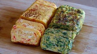 Assorted Tamagoyaki Recipe - Japanese Cooking 101