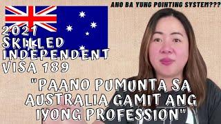 PANO MAGAPPLY TO AUSTRALIA GAMIT ANG IYONG PROFESSION?POINT SYSTEM?SKILLED INDEPENDENT VISA189 | RSE