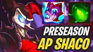 BEST PRESEASON AP SHACO BUILD | Runes & Items in Description