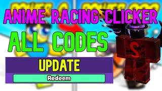ALL Anime Racing Clicker CODES | Roblox Anime Racing Clicker Codes (June 2023)