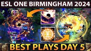 Dota 2 Best Plays of ESL One Birmingham 2024 - Day 5