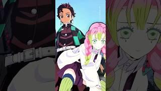 Hashira Training: Tanjiro, Mitsuri, & Iguro  #demonslayer #anime #animeedit #viral #trend