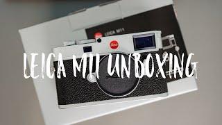 Leica M11 | Silver Unboxing