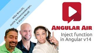 AngularAir - So, about that inject function in Angular v14 