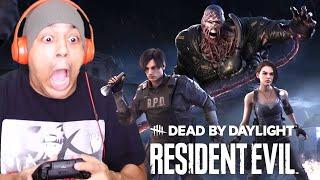 NEMESIS IN DEAD BY DAYLIGHT!! EVERYBODY RUN!!! [DBD: RESIDENT EVIL DLC]