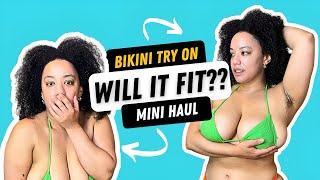 Bikini try on haul latest 2024 micro curvy