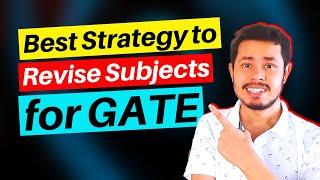 How to effectively Revise Subjects for GATE exam | GATE Preparation Strategy | GATE CSE