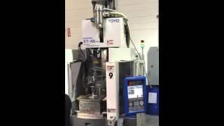 Toyo ET-45VR2 All electric vertical/vertical injection molding machine