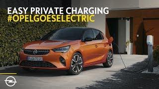 Private Charging by Opel. e-Mobility Made Easy.