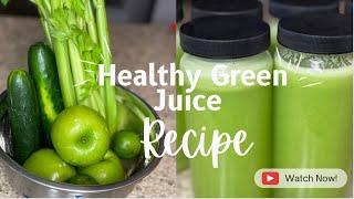 Healthy Green Juice Recipe || Detox Drink Recipe || Tasty Juice Recipes