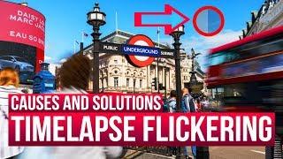 Timelapse flickering - The most common mistake