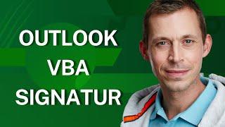 Outlook VBA: Anleitung zum Anhängen von Standard-Signaturen (Excel Tutorial)