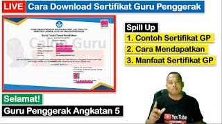 Sertifikat Guru Penggerak: Contoh, Cara Mendapatkan, Cara Unduh & Manfaat Sertifikat Guru Penggerak