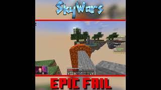 EPIC FAIL IN SKYWARS | PRINGLES DOMAIN