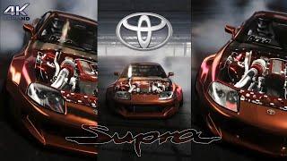 Supra Edit| 4K Quality| JDM Cars Edit️| Tiktok Trending | Capcut Edits