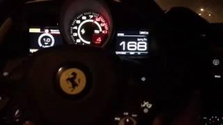 Ferrari 488 Spider Topspeed test , nothing for scary drivers !