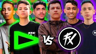 LOUD vs FLUXO!  **com visão de TODOS os JOGADORES!**