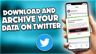 how to download and archive your data on twitter | F HOQUE |