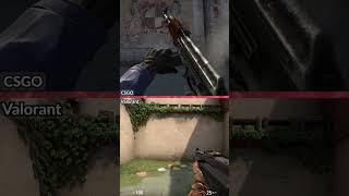 CSGO vs VALORANT | Recoil AND Reload | EEZGAME #csgo #shortvideo #shorts