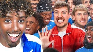 Aj Reacts To MrBeast 50 YouTubers Fight For $1,000,000