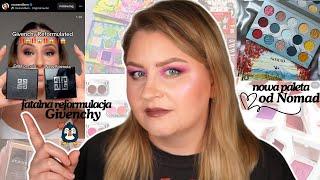 Nowości kosmetyczne #51 I wielki BŁĄD Givenchy i najpiękniejsza paleta od Nomad Cosmetics 