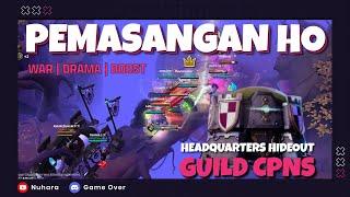 WAR & DRAMA: Pemasangan HO boost HQ Guild CPNS di Albion Online ️