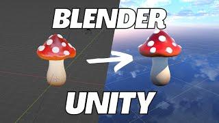 How to EXPORT MATERIALS from Blender to Unity 2023 (Updated)