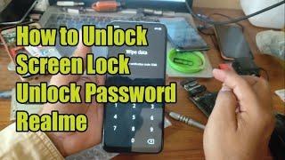 How to Unlock Screen Lock Realme Hard Reset Screen Password Realme C15 rmx2195