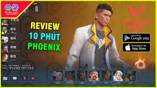 Valorant Mobile - Test 13 phút GAMEPLAY 1080p nhân vật PHOENIX cực KHỦNG, game HOT NHẤT 2023