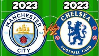 2023 Manchester city  2023 Chelsea