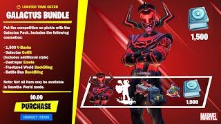 How To Get Galactus Skin for FREE In Fortnite! (Unlocked LEGO Galactus Style) Free Galactus Bundle!