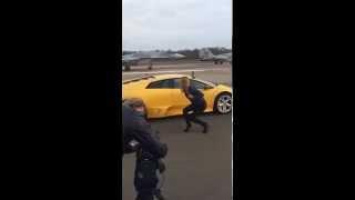 Lamborghini Murcielago LP670 vs истребитель МИГ-29