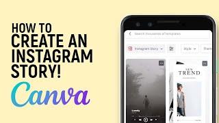 How to Create Instagram Stories in Canva App