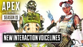 *NEW* Octane and Lifeline Interactions - Apex Legends Season 19