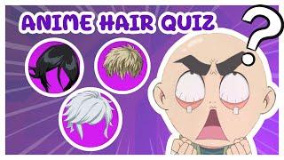 Anime Hair Quiz | Guess The Anime  Character By Hair |  ANIQUZ