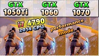 GTX 1050Ti 1060 1070×CORE i7 4790/fortnite chapter5  Season2/performance/SOLO/FPS/フォートナイト/2024